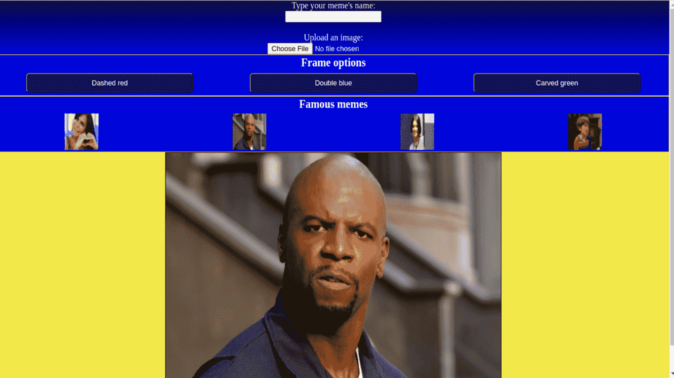 Meme generator preview